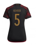 Saksa Thilo Kehrer #5 Vieraspaita Naisten MM-kisat 2022 Lyhythihainen